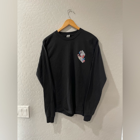 Vintage NHS “Screaming Hand” Skateboard L/S‎ Shirt - Picture 1 of 8
